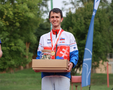 Jonatán Furucz, 1. miesto na Majstrovstvách Európy juniorov v presnej orientácii 2026 v disciplíne TempO banner6